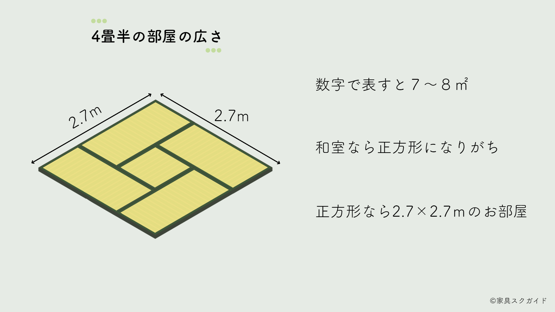 【4畳半】狭い部屋を広く見せるレイアウト術と選ぶべき家具の6つのポイント! | 家具スクガイド